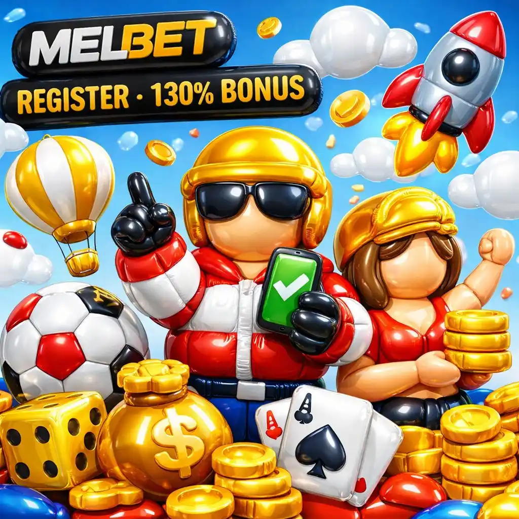 Melbet registration form 130 percent dark background